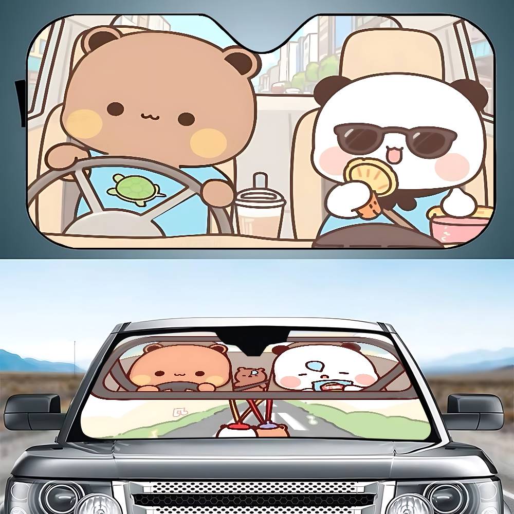 Car Accessories Cute - Carino D-Dudu Bubu Auto Tenda Parasole