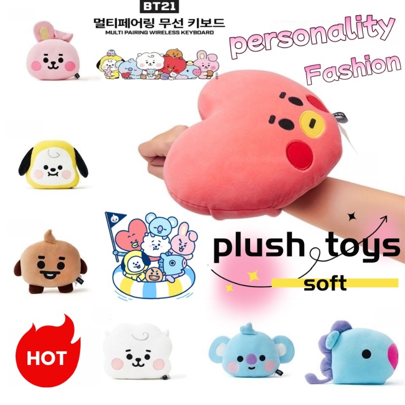 Car Accessories Gifts - Cuscino a Forma di Viso BT21,