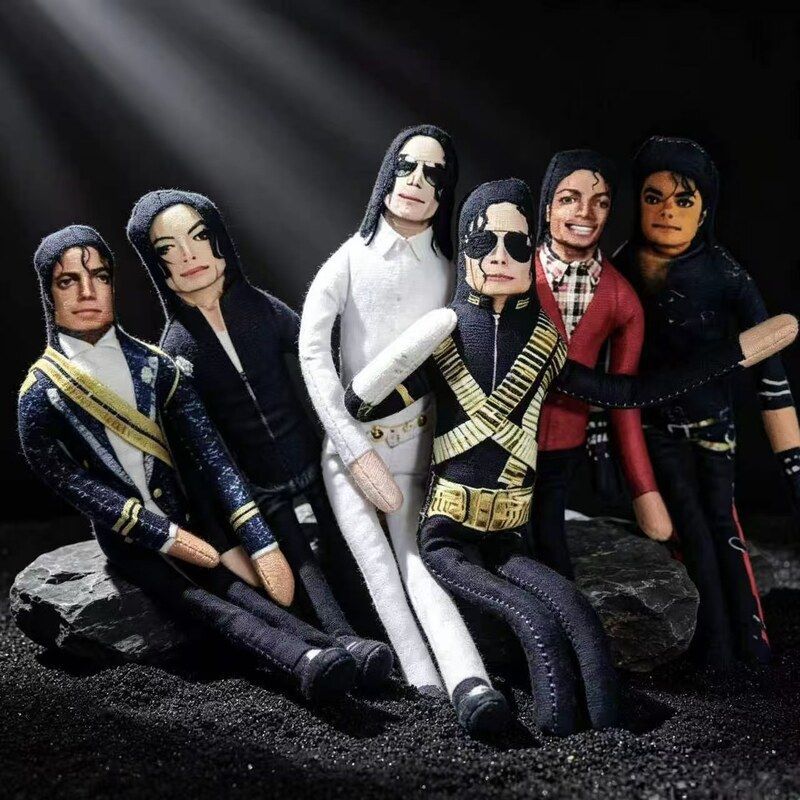 Car Accessories Gifts - Bambola di Peluche di Michael Jackson,