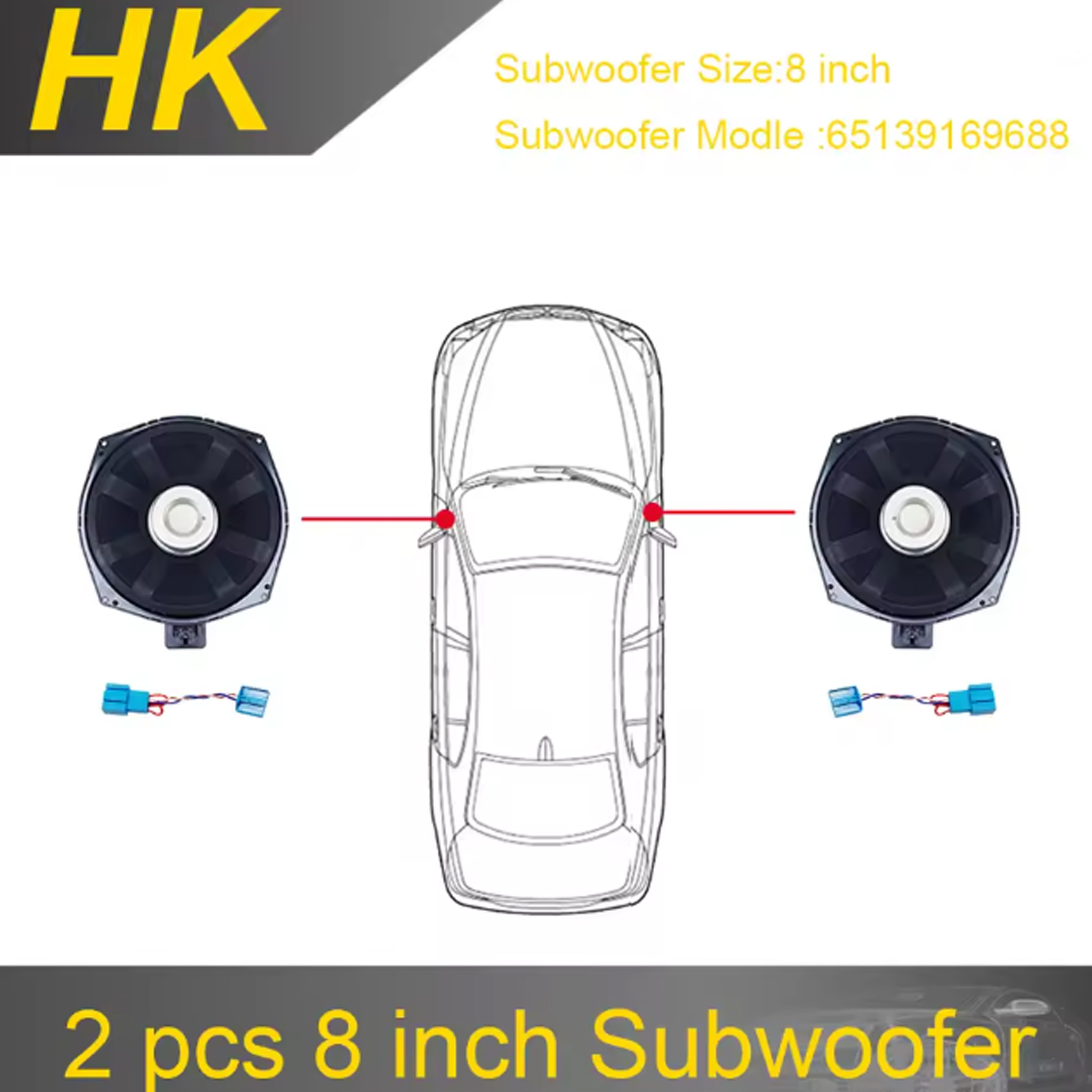 Car Accessories Kit - Kit di aggiornamento audio per auto