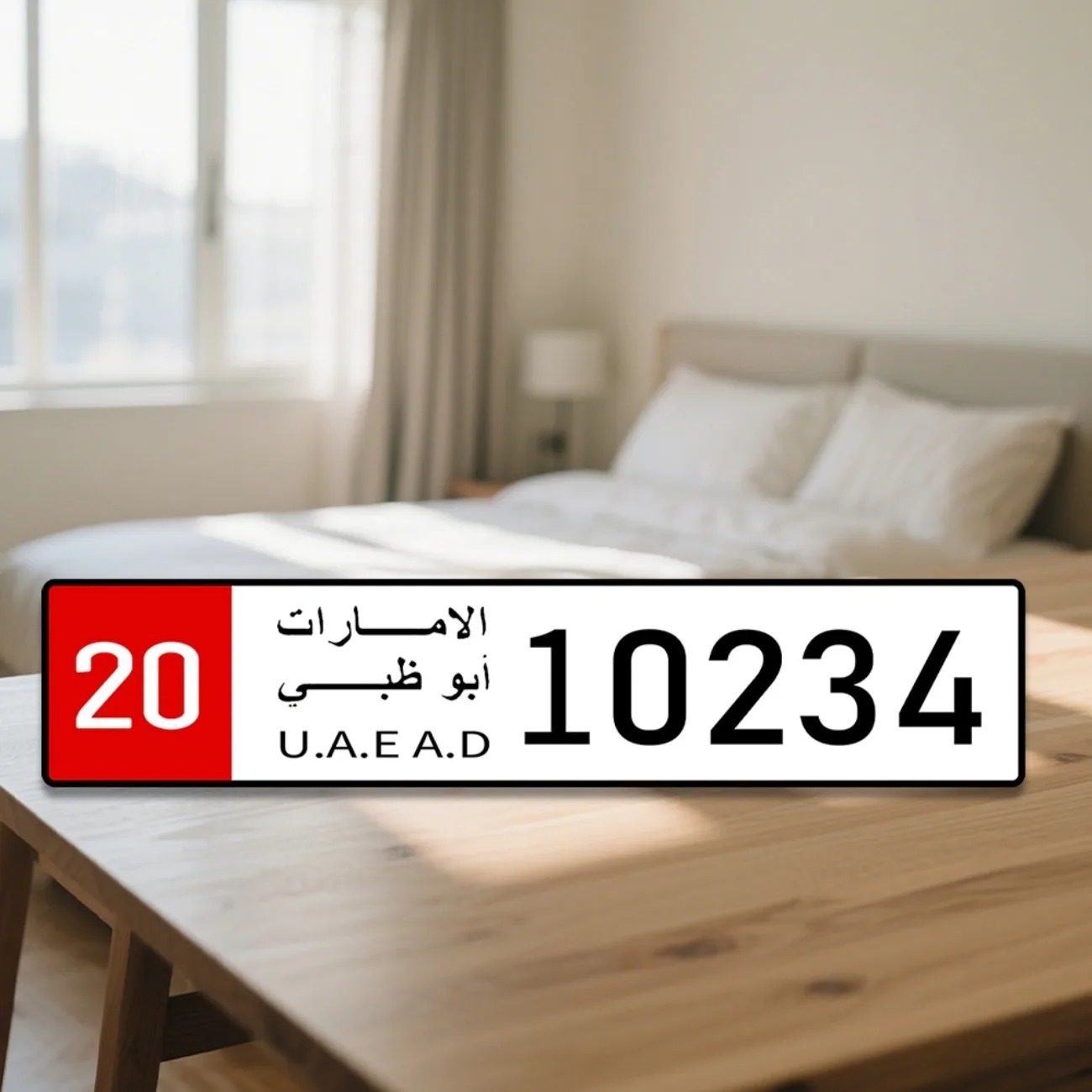 Targa personalizzata personali - Car Accessories Uae recensione e prezzo