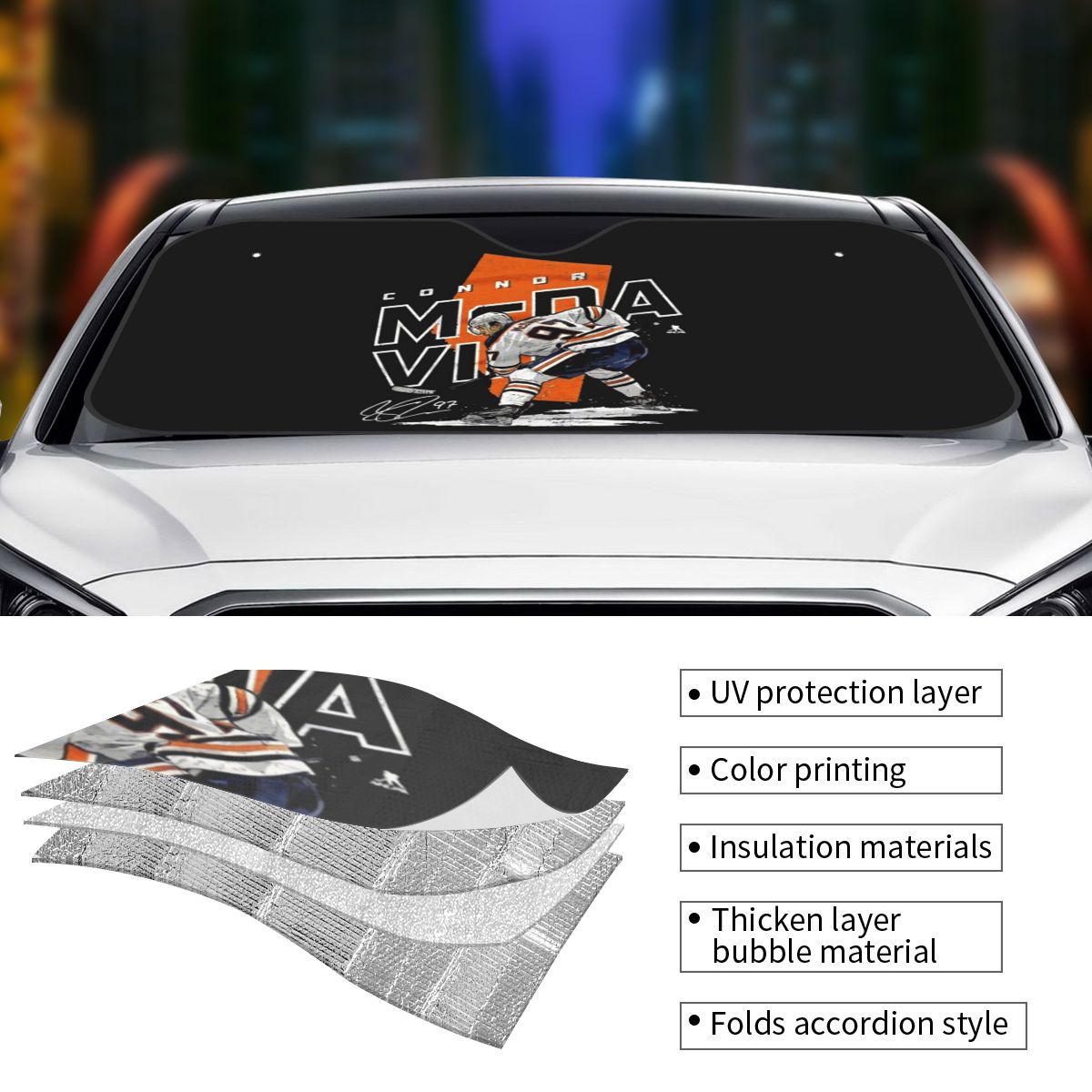 Connor McDavid 97 Per Edmonton - Car Accessories Edmonton recensione e prezzo