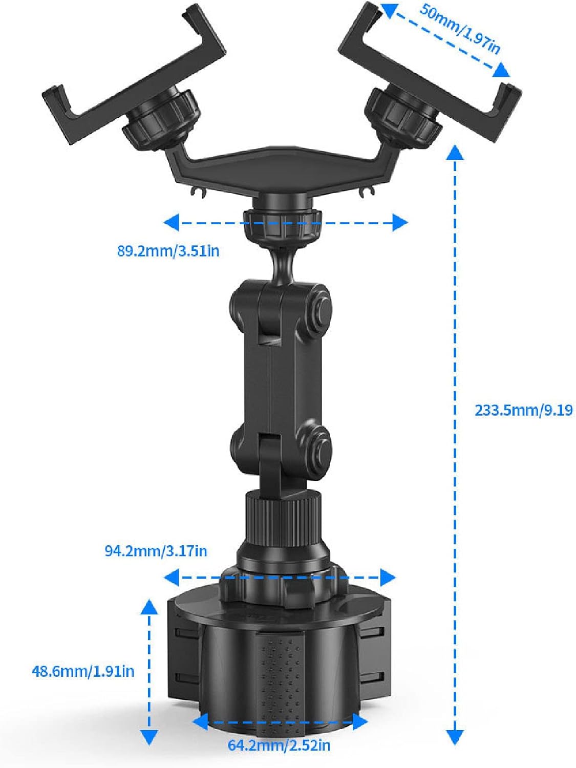 Supporto Doppio per Telefono d - Car Cup Holder Expander recensione e prezzo