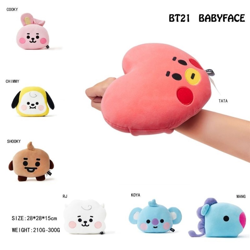 Cuscino a Forma di Viso BT21,  - Car Accessories Gifts recensione e prezzo