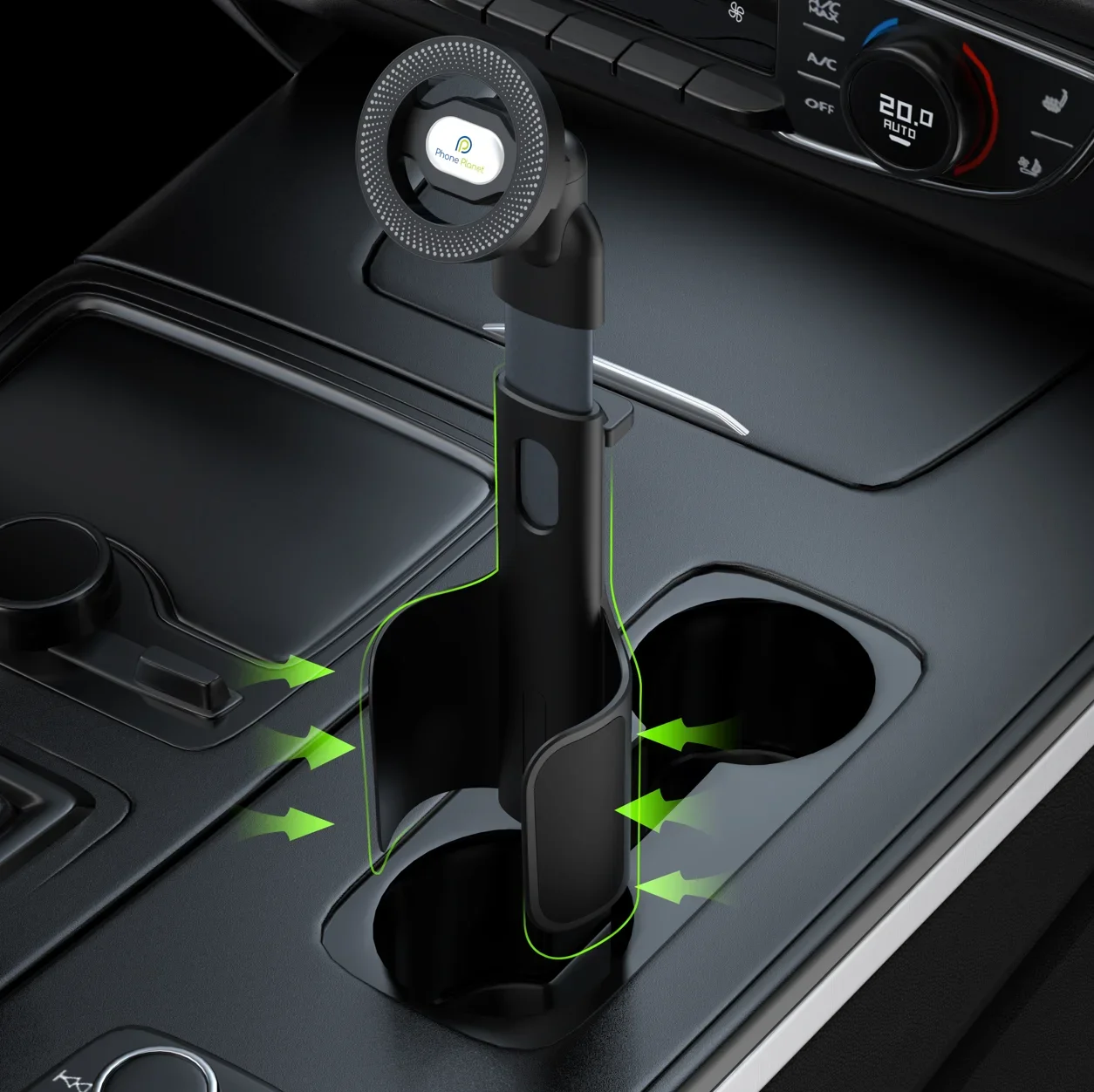 Magnete Extra Forte 2-in-1 a 3 - Car Cup Holder Expander recensione e prezzo