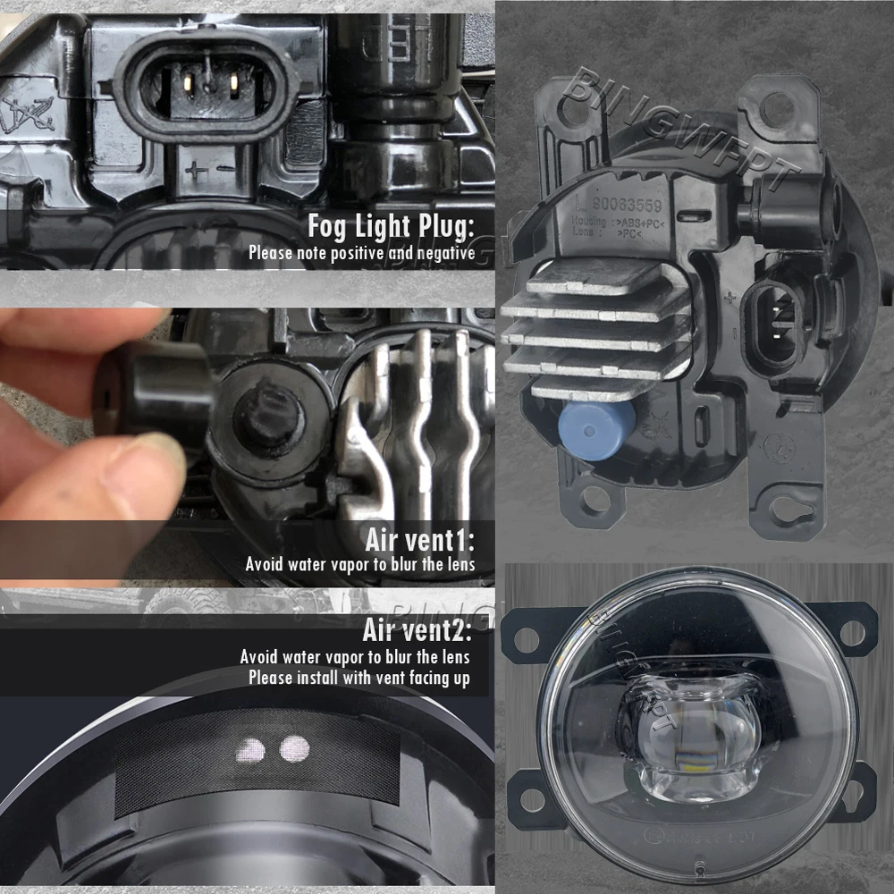 Car Led Lens fendinebbia DRL 1 - Car Accessories Uae recensione e prezzo