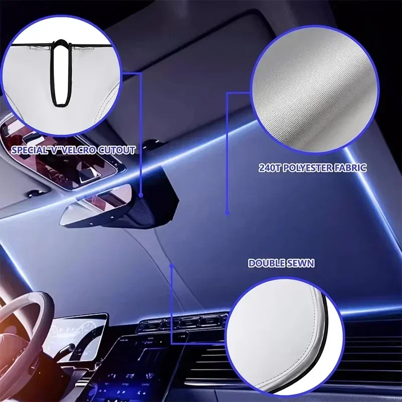 Parasole per parabrezza anteri - Car Accessories Gifts recensione e prezzo